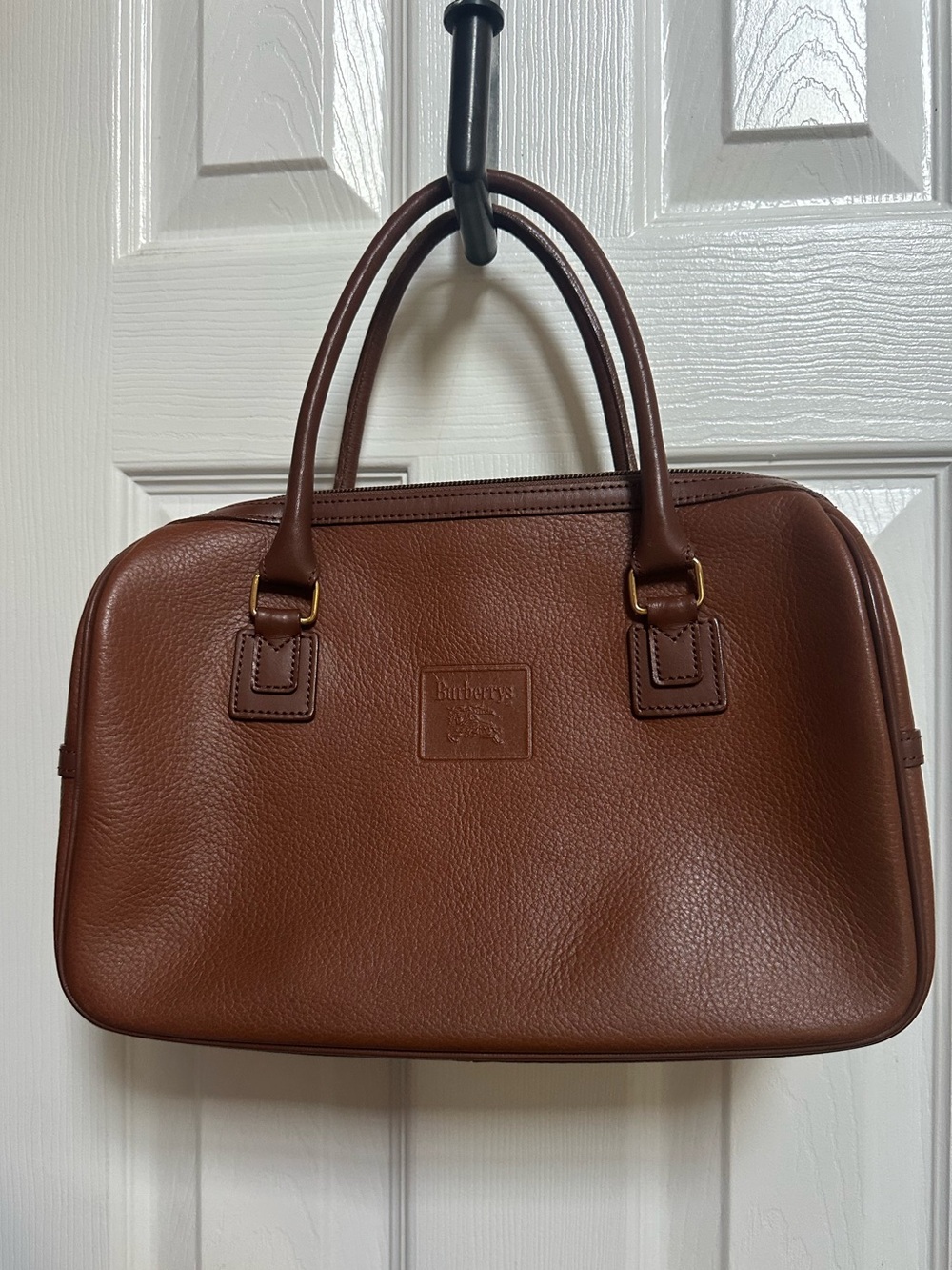 Burberrys vintage boston bag